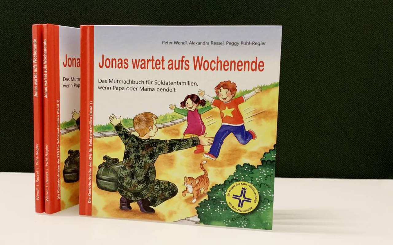 Das neue Mutmachbuch „Jonas wartet aufs Wochenende“ ist erschienen
