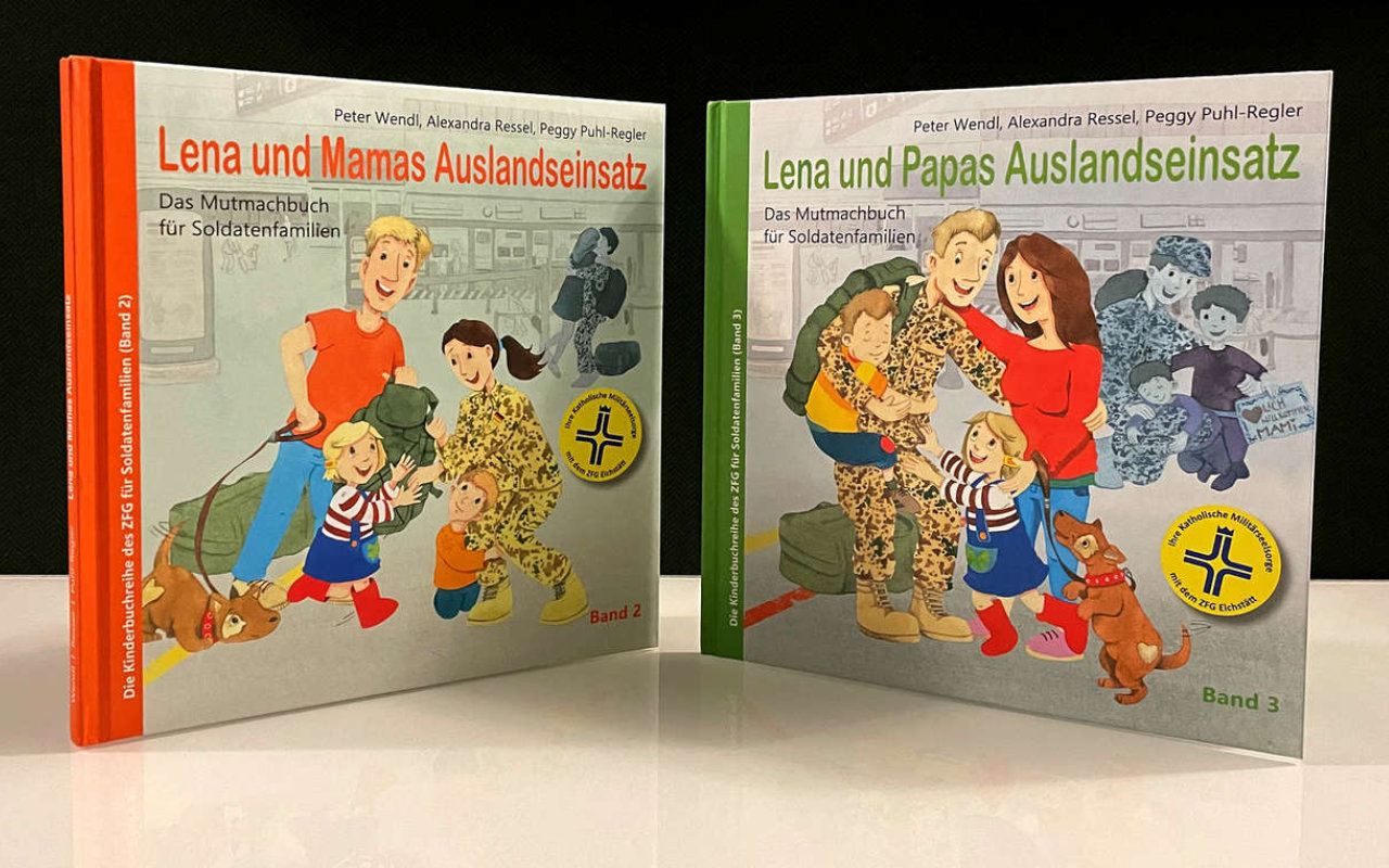 2 neue Kinderbücher über das Thema, wenn Mama oder Papa in den Einsatz geht