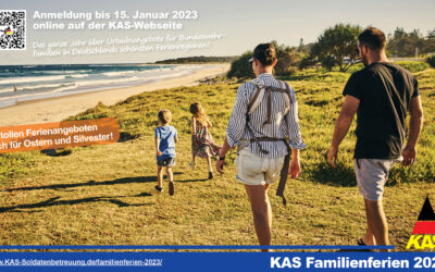 Jetzt für die KAS Familienferien 2023 anmelden