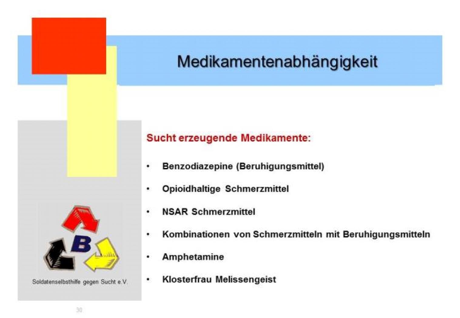 Medikamentenabhängigkeit (Seite 10 / 26)