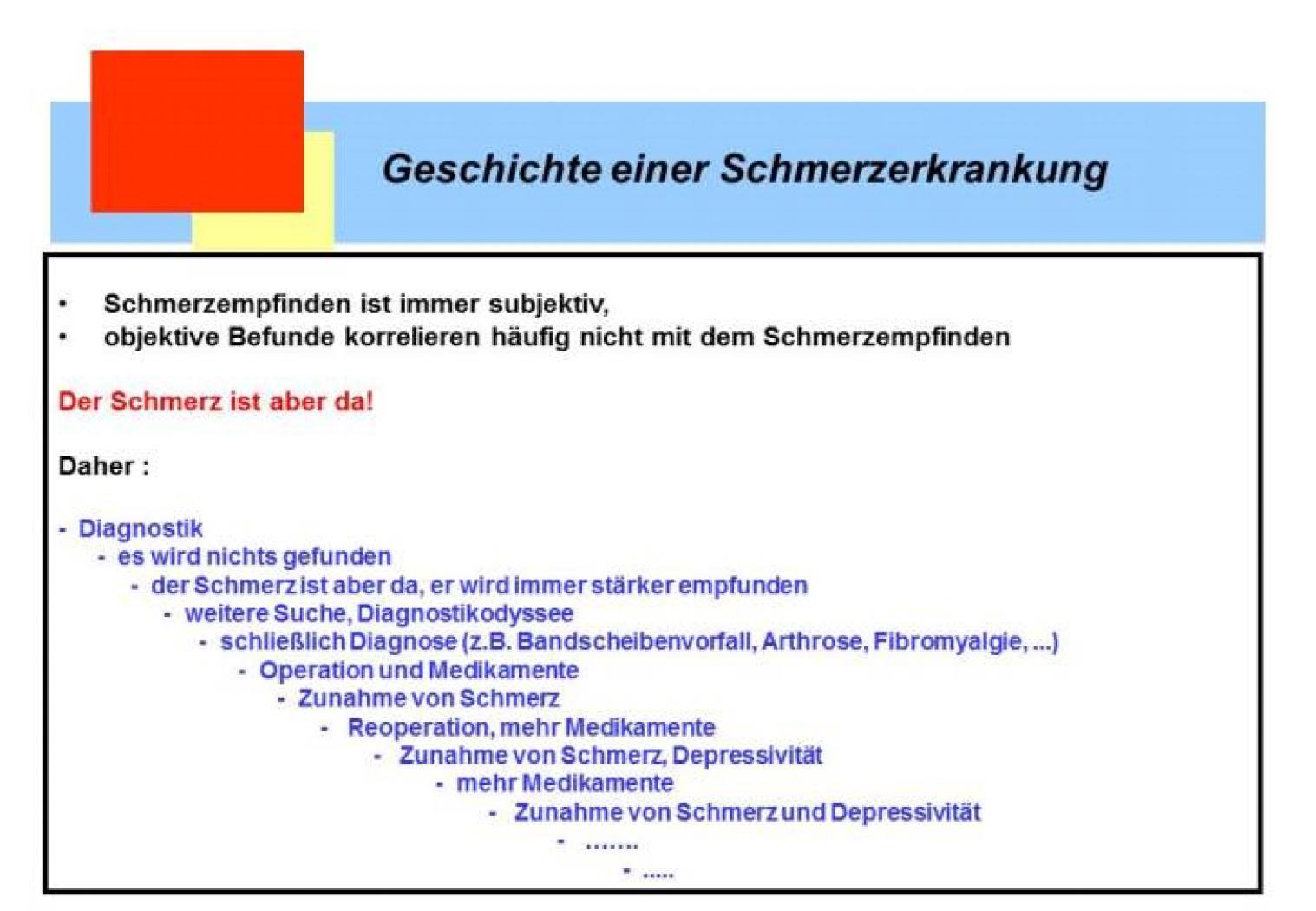 Geschichte einer Schmerzerkrankung (Seite 12 / 26)