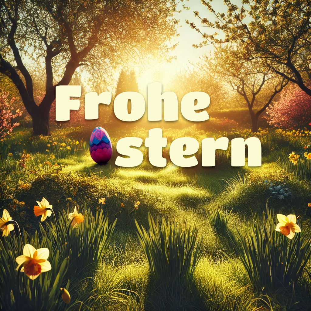 Wir wünschen Frohe Ostern